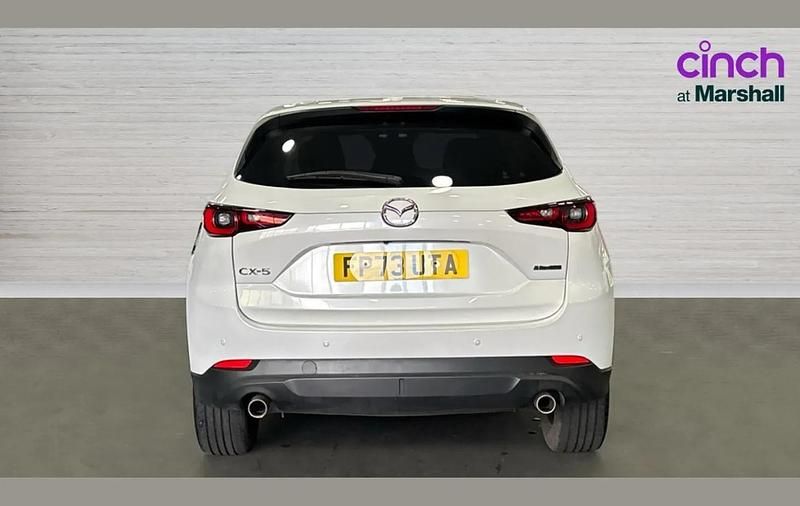 Usado Mazda CX-5 Exclusive-Line 165 HP (121 kW) 2023 Branco SUV