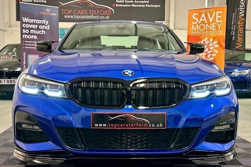 Blue Used 2019 BMW 330e M Sport Sedan | £17,495 (Fair price) - Image 1/1