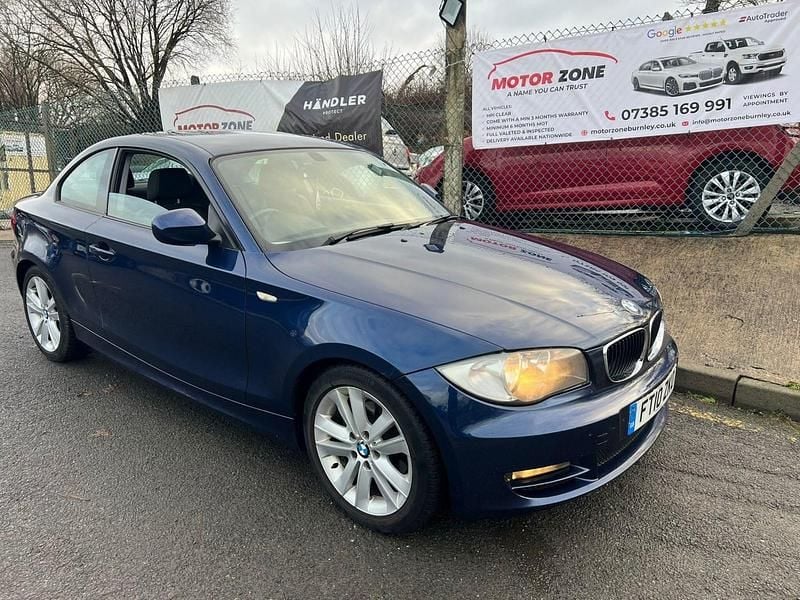 Blue Used 2010 BMW 120 Coupé Coupe | £2,495 (Fair price) - Image 1/4