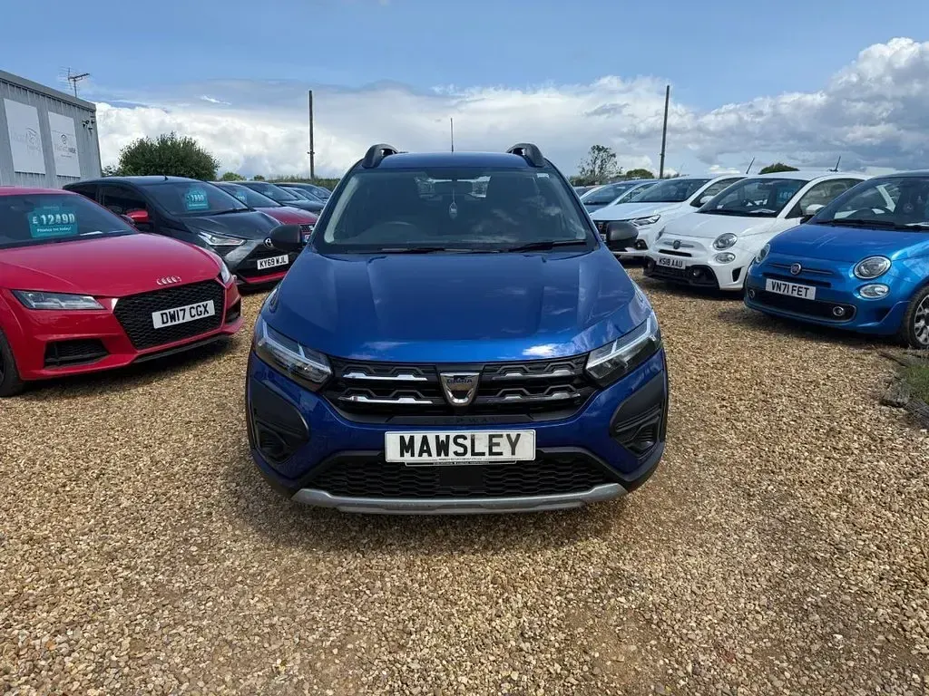 Used Dacia Sandero Essentiel 100 HP (73 kW) 2021 Blue Hatchback