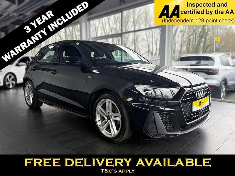 Black Used 2021 Audi A1 Sportback S-Line Hatchback | £17,245 (A bit pricey) - Image 1/3
