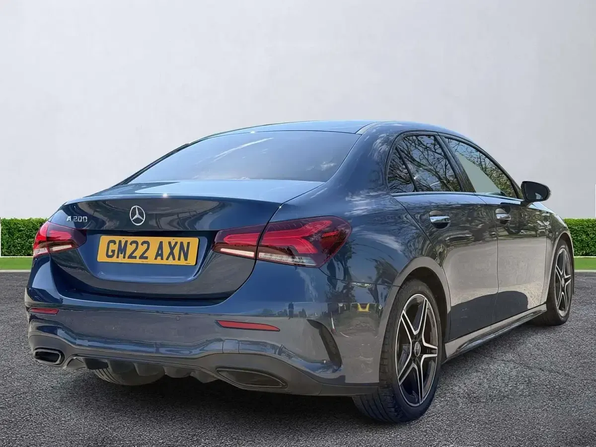 Used Mercedes A200 AMG Line Premium 2022 Blue Sedan