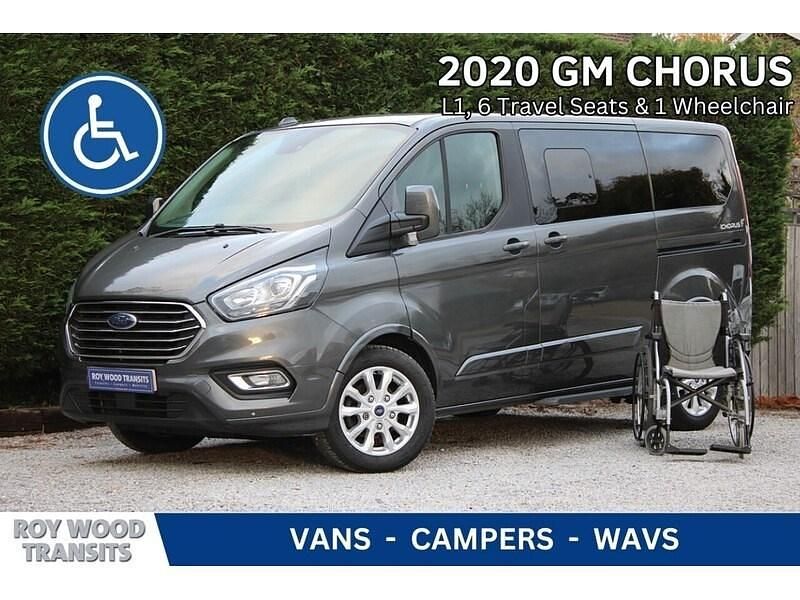 Grey Used 2020 Ford Tourneo Custom Titanium Van | £18,995 (Super price) - Image 1/4