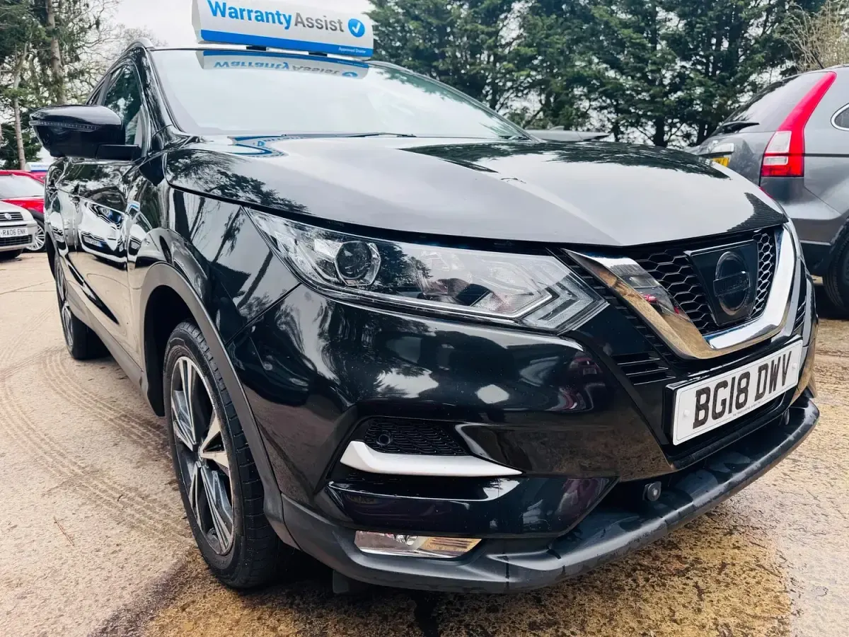 Used Nissan Qashqai N-Connecta 2018 Black SUV