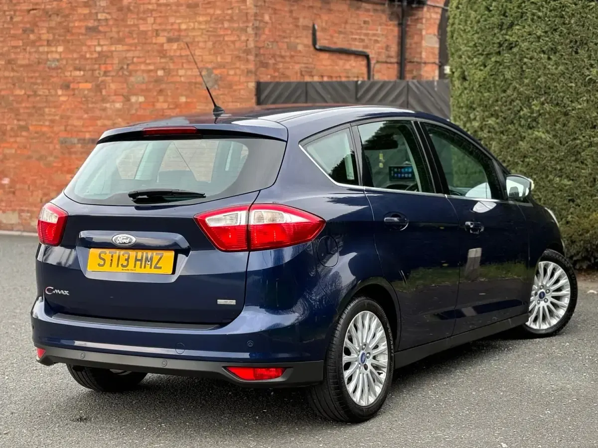 Used Ford C-MAX Titanium 125 HP (91 kW) 2013 Blue MPV