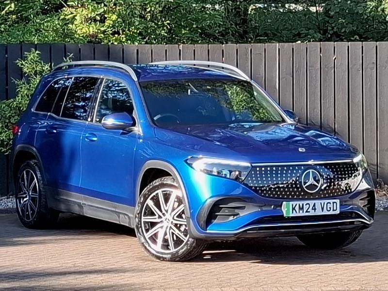 Spectral blue metallic Used 2024 Mercedes EQB350 Executive SUV | £32,998 - Image 1/4