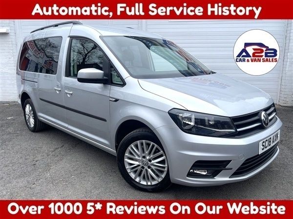 Silver Used 2018 VW Caddy Maxi MPV | £15,980 (Fair price) - Image 1/1