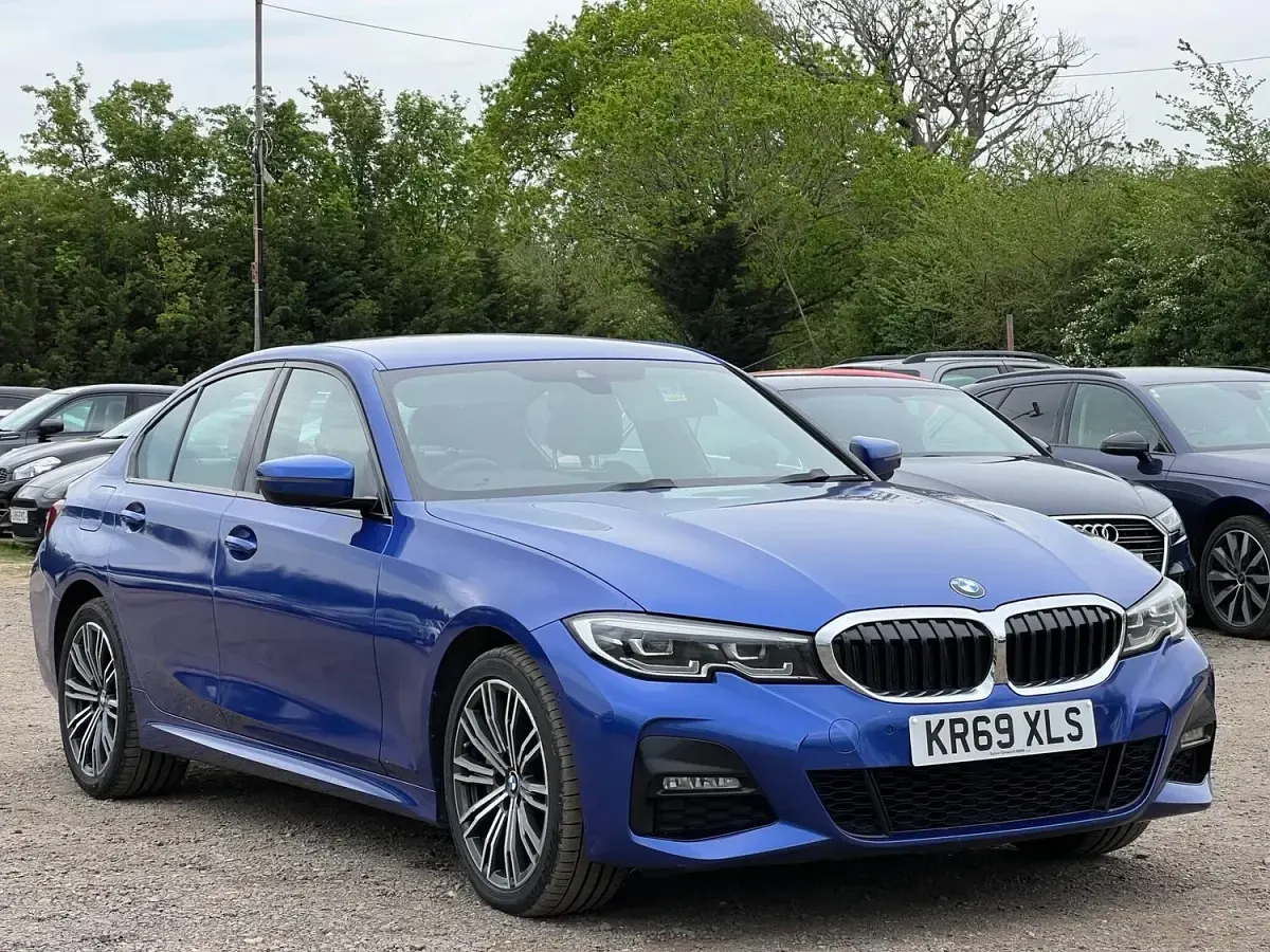 Used BMW 330e M Sport 2019 Blue Sedan