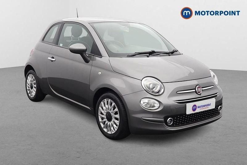 Grey Used 2020 Fiat 500 Lounge Hatchback | £9,499 (Fair price) - Image 1/4