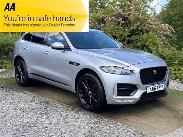Silver Used 2016 Jaguar F-Pace R-Sport SUV | £15,990 (Fair price) - Image 1/1