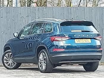 Used Skoda Kodiaq SE L Executive 150 HP (110 kW) 2024 Blue SUV