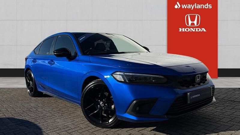 Blue Used 2023 Honda Civic Sport Hatchback | £24,991 (Good price) - Image 1/4