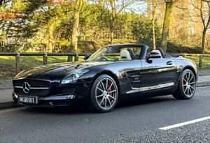Used Mercedes SLS AMG AMG 591 HP (434 kW) 1970 Black Cabriolet