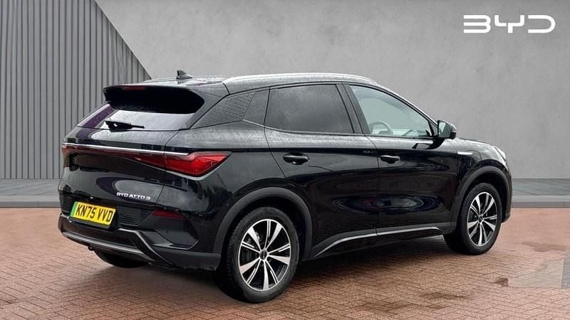 Used BYD Atto 3 Design 150 kW (204 HP) 2025 Metallic  obsidian black SUV