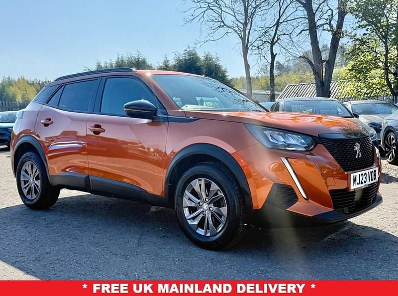 Second-hand Peugeot 2008 Active+ 100 CP (73 kW) 2023 Portocaliu SUV