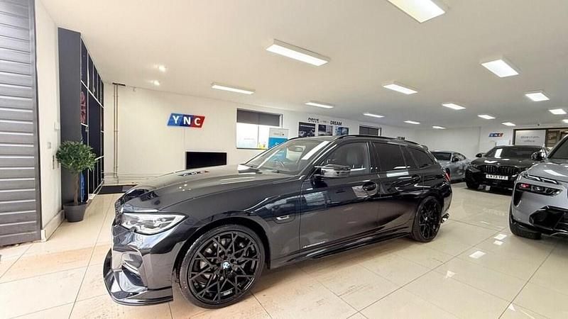 Used BMW 330e M Sport 288 HP (211 kW) 2022 Black Estate