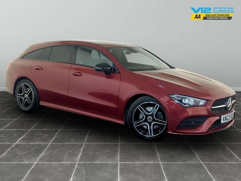 Red Used 2023 Mercedes CLA200 Executive Estate | £22,295 (Super price) - Image 1/2