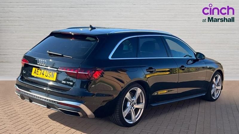 Used Audi A4 S-Line 150 HP (110 kW) 2024 Black Estate