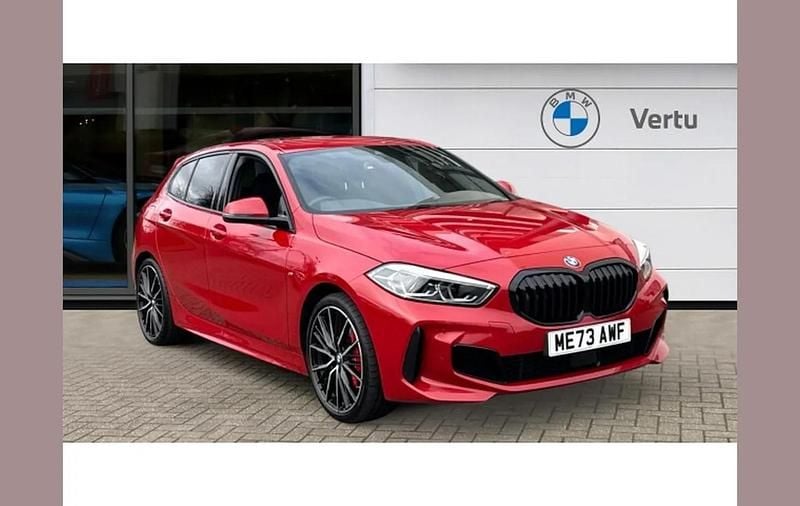 Used BMW 128 Shadowline 265 HP (194 kW) 2023 Red Hatchback