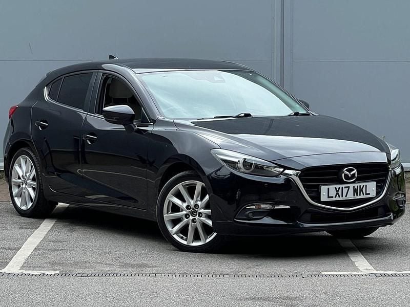 Black Used 2017 Mazda 3 Inclusive Hatchback | £9,995 (Fair price) - Image 1/4