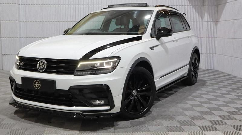 Used VW Tiguan R-line 150 HP (110 kW) 2020 White SUV