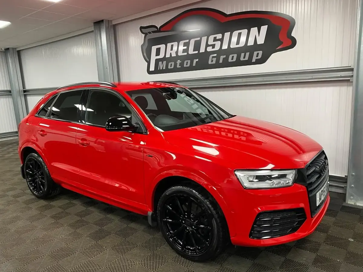 Used Audi Q3 S-line plus 180 HP (132 kW) 2015 Red SUV