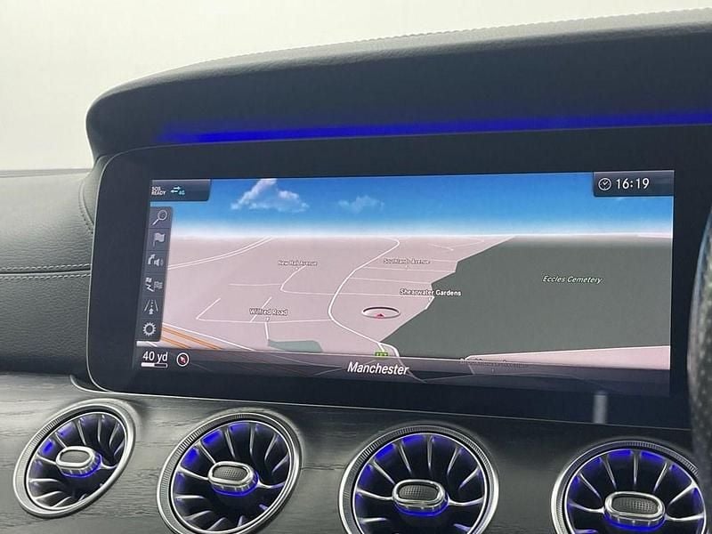 Used Mercedes E220 AMG line 194 HP (142 kW) 2019 Silver Coupe