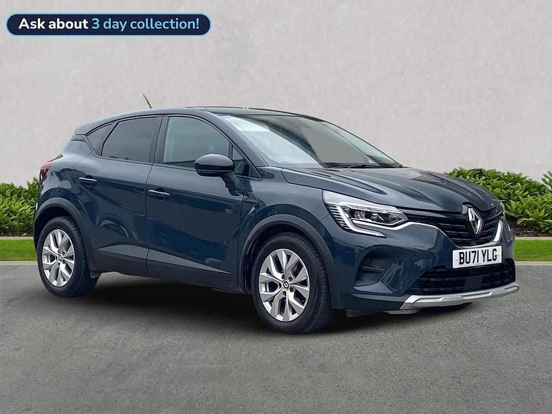 Blue Used 2021 Renault Captur Iconic SUV | £11,068 (Fair price) - Image 1/4