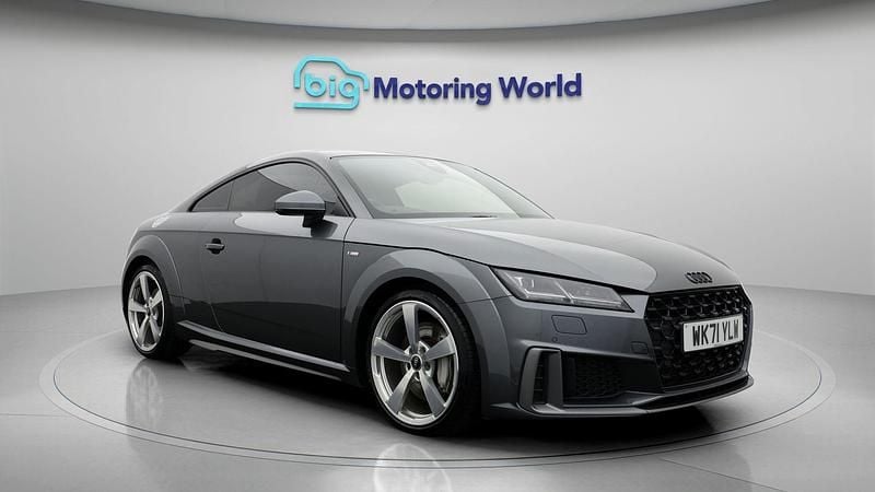 Grey Used 2021 Audi TT S-Line Coupe | £23,600 (Fair price) - Image 1/4