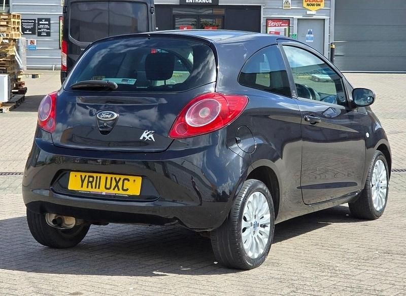 Used Ford Ka Zetec 69 HP (50 kW) 2011 Black Hatchback