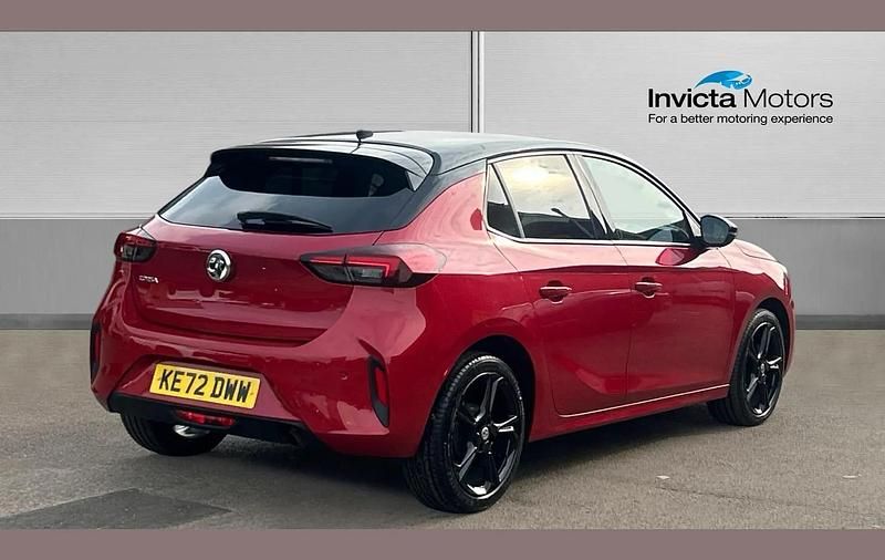 Used Vauxhall Corsa 75 HP (55 kW) 2023 Red Hatchback