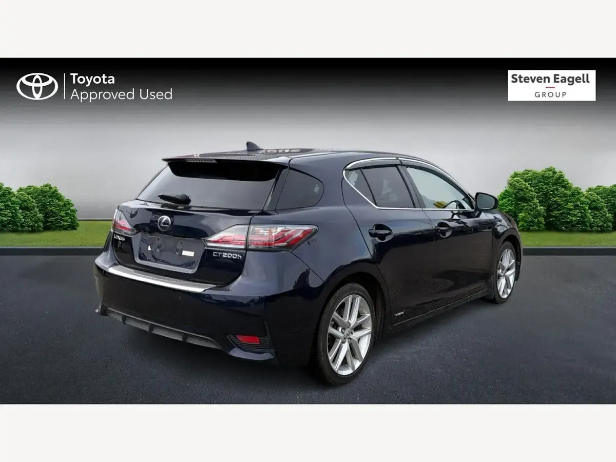Used Lexus CT200h 2017 Blue Hatchback