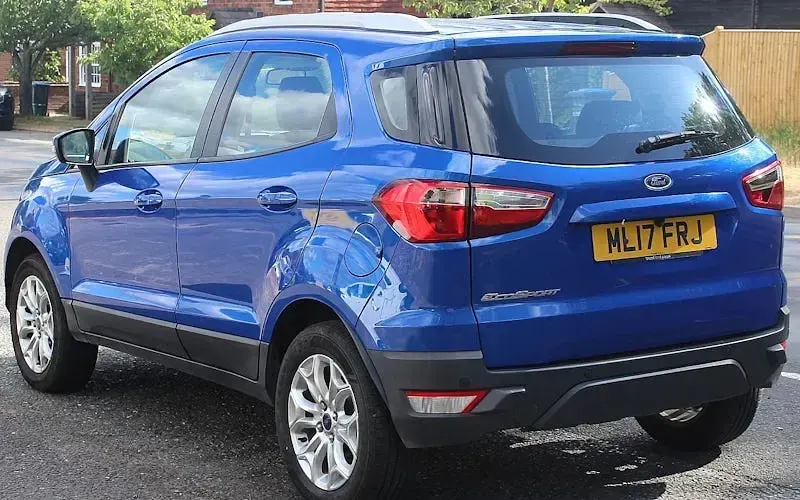 Used Ford Ecosport Zetec 112 HP (82 kW) 2017 Blue SUV