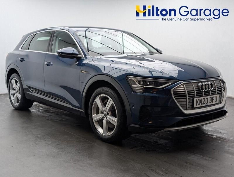 Used Audi e-tron Advanced 230 kW (313 HP) 2020 Blue SUV