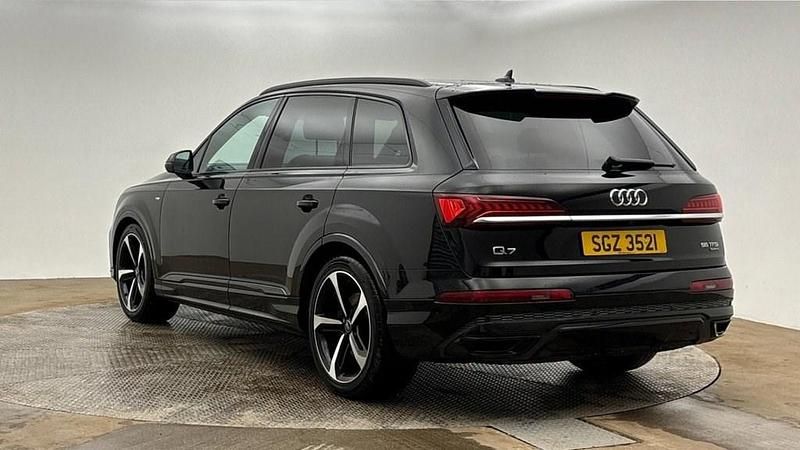 Used Audi Q7 Black Edition 340 HP (250 kW) 2020 Black SUV