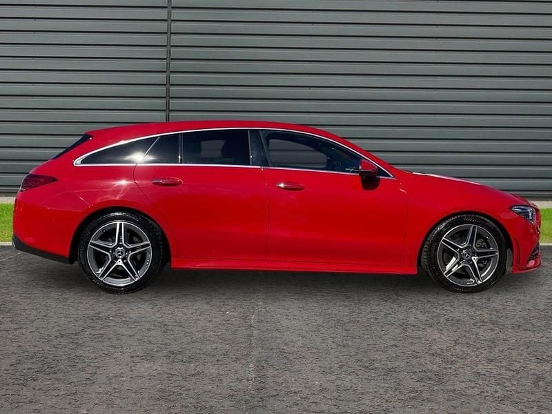 Used Mercedes CLA200 Shooting Brake AMG Line Premium 2019 Red Estate