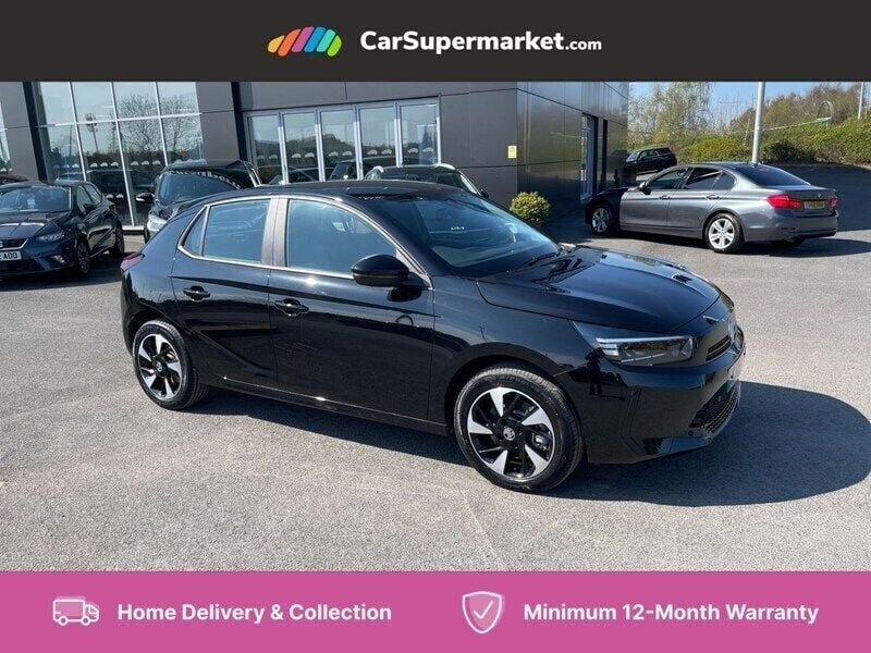 Black New 2025 Vauxhall Corsa-e Design Edition Hatchback | £15,997 (Super price) - Image 1/4