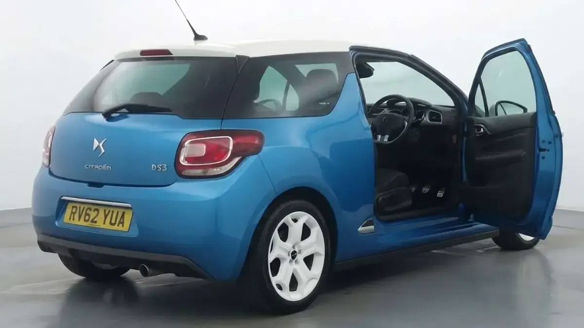 Used Citroën DS3 120 HP (88 kW) 2012 Blue Hatchback