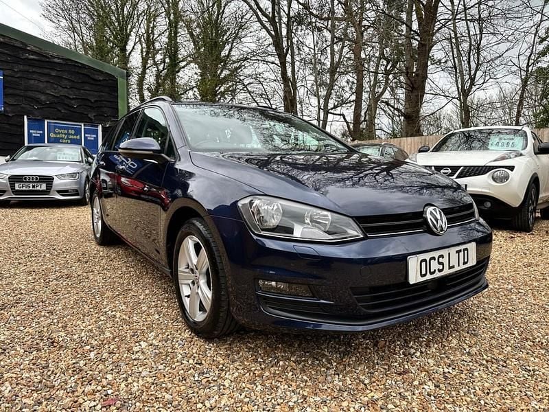Begagnad VW Golf VII Edition 150 HK (110 kW) 2016 Blå Kombi