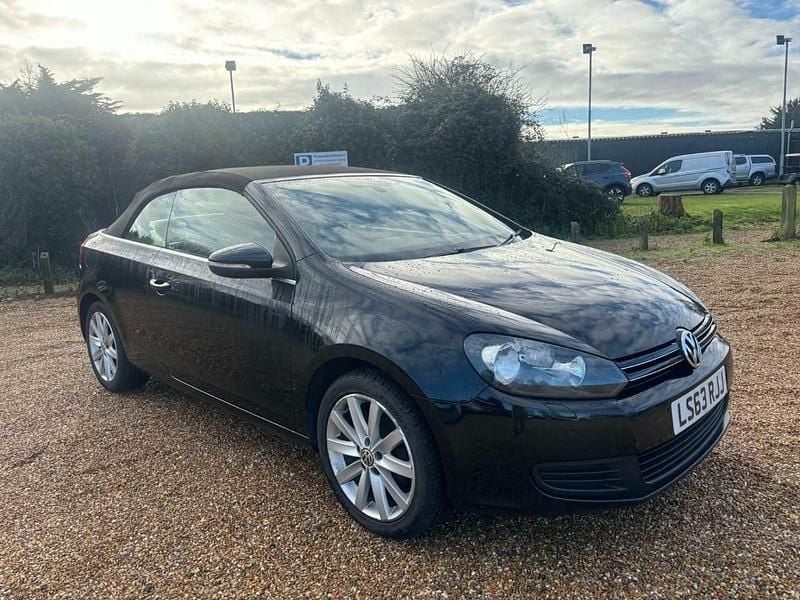 Used VW Golf Cabriolet S 2013 Black Cabriolet