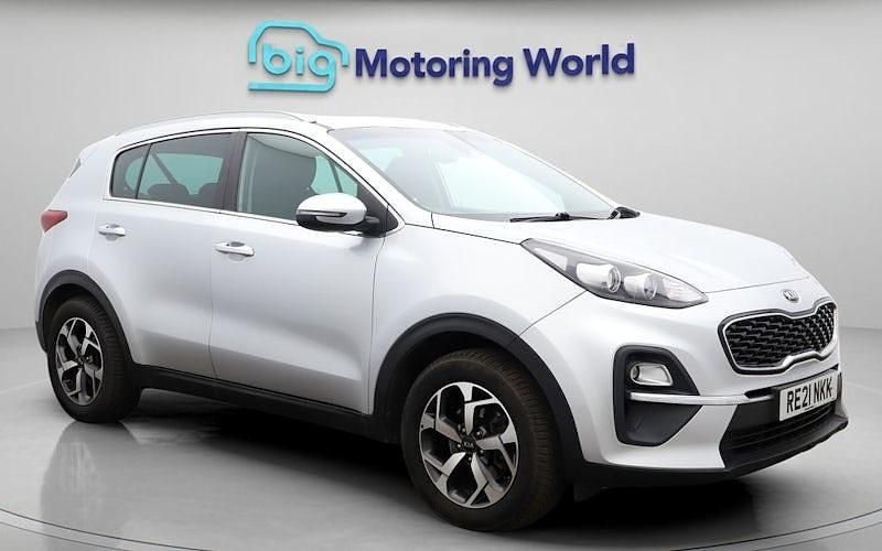 Used Kia Sportage 136 HP (100 kW) 2021 Silver SUV