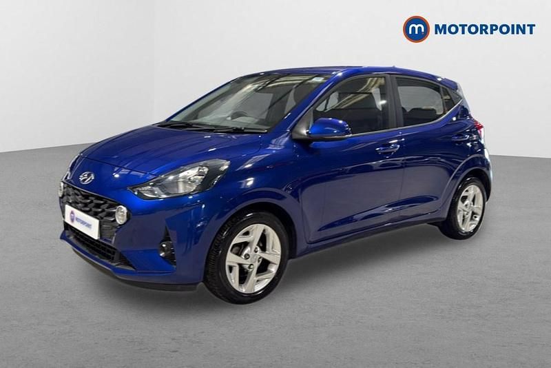 Used Hyundai i10 SE 2021 Blue Hatchback