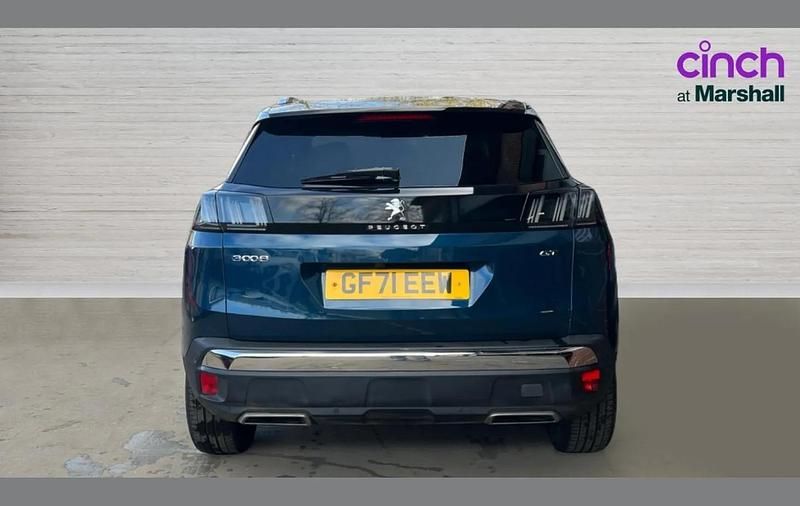 Used Peugeot 3008 Premium 128 HP (94 kW) 2021 Blue SUV