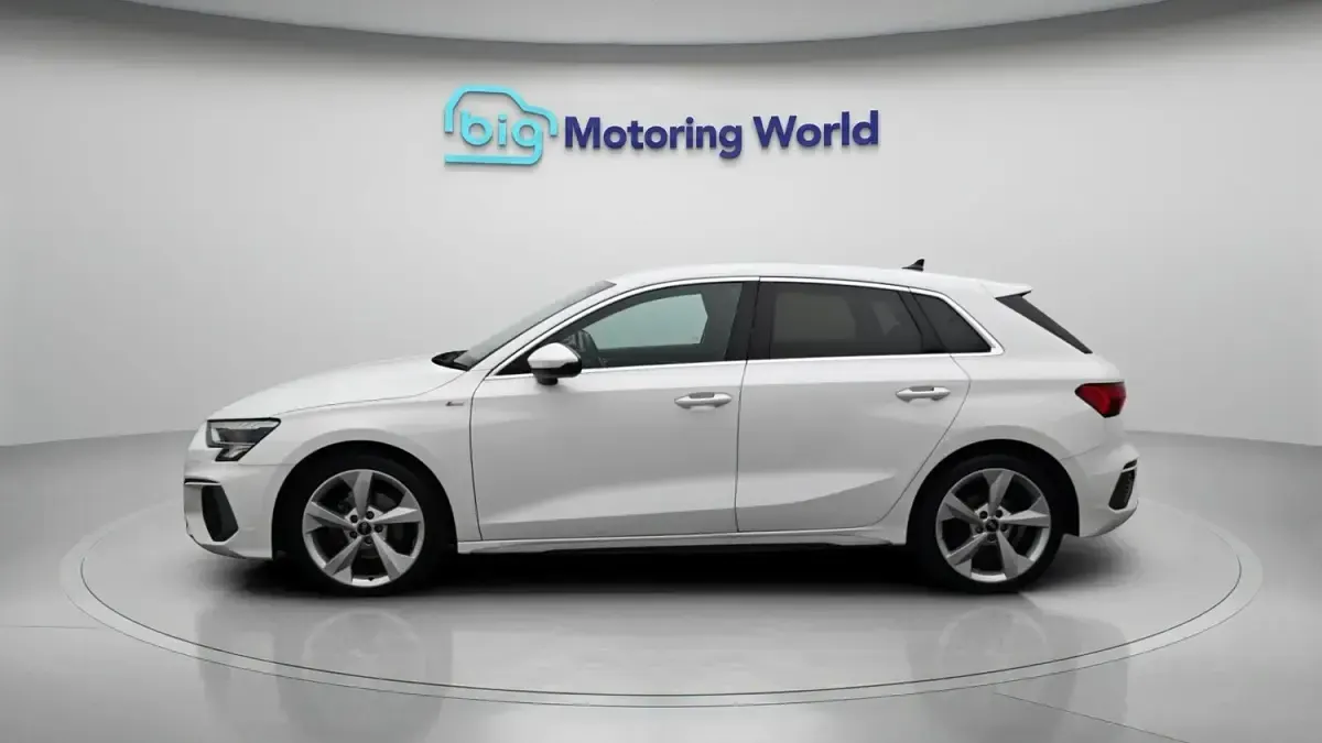 Used Audi A3 Sportback S-Line 2022 White Hatchback