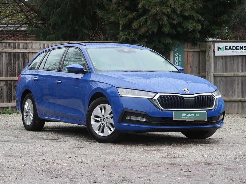 Used Skoda Octavia SE Technology 108 HP (79 kW) 2022 Energy blue Estate
