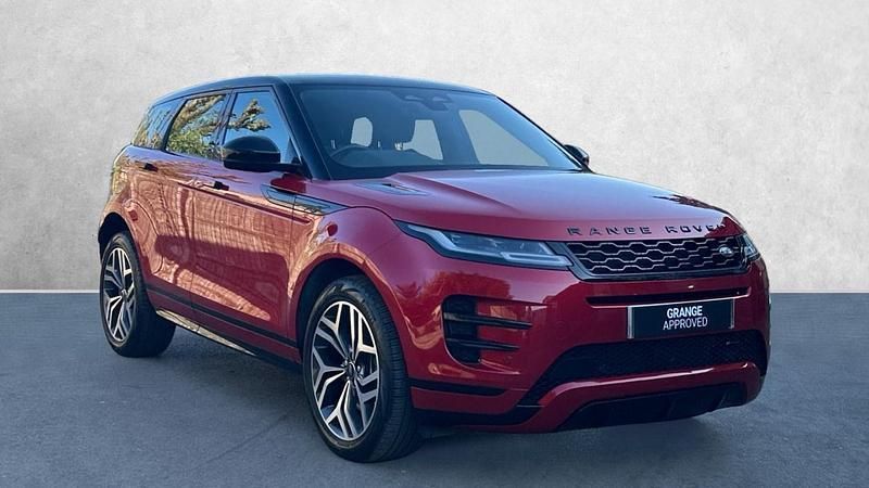 Red Used 2022 Land Rover Range Rover evoque HSE Dynamic Estate | £30,790 (A bit pricey) - Image 1/4