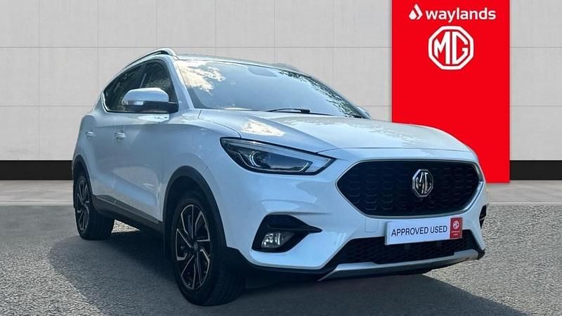 White Used 2021 MG ZS Exclusive Sedan | £12,341 (Fair price) - Image 1/4