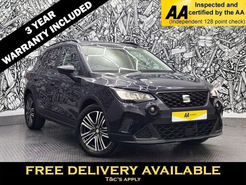 Blue Used 2022 Seat Arona SE Technology SUV | £13,995 (Fair price) - Image 1/2