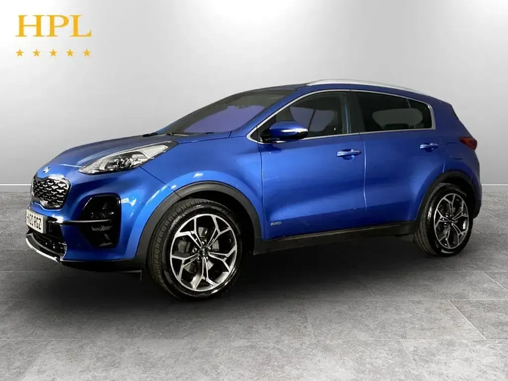 Used Kia Sportage GT-Line 174 HP (127 kW) 2020 Blue SUV