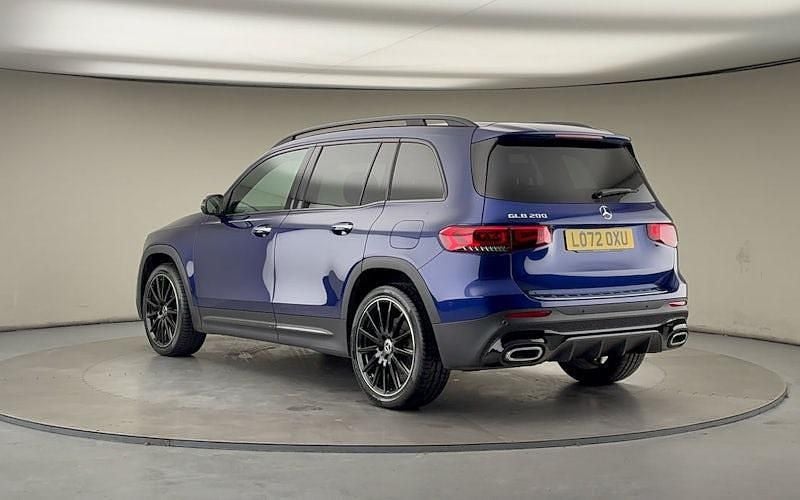 Used Mercedes GLB200 AMG line 163 HP (119 kW) 2022 Galaxy blue SUV